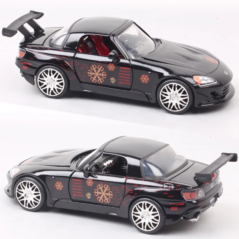 Car Only Jada 1:24 Scale 2001 Suki Honda S2000 Convertible Racing Car Model Diecasts & Toy Vehicles Furious Pink Thumbnails