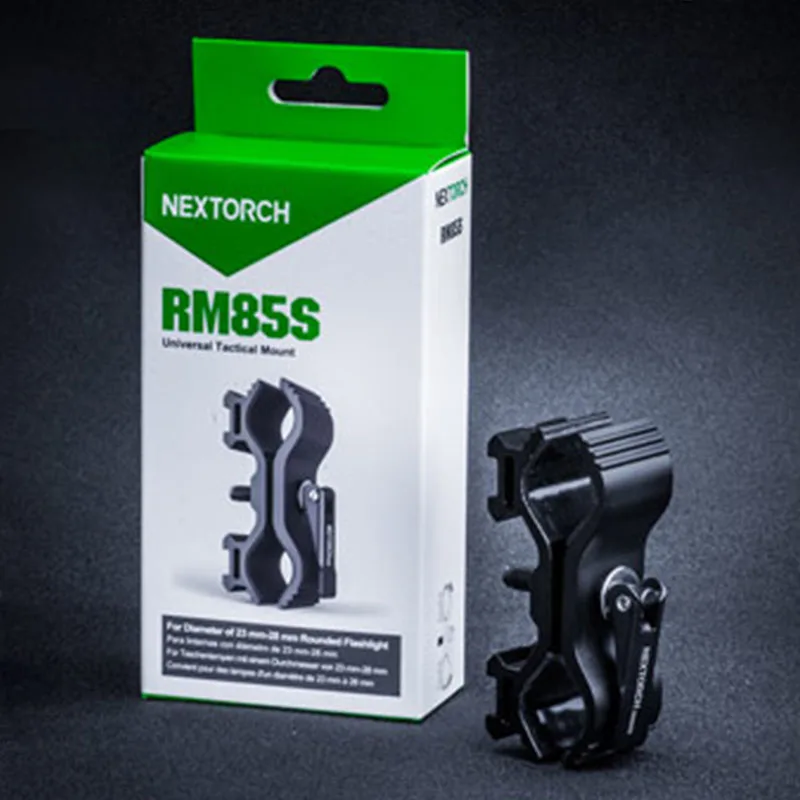 Imagem -06 - Quick Release Tactical Lanterna Mount se Encaixe Tocha Tamanho do Corpo 2328 mm Feito de Liga de Alumínio Aeroespacial Nextorch-rm85s