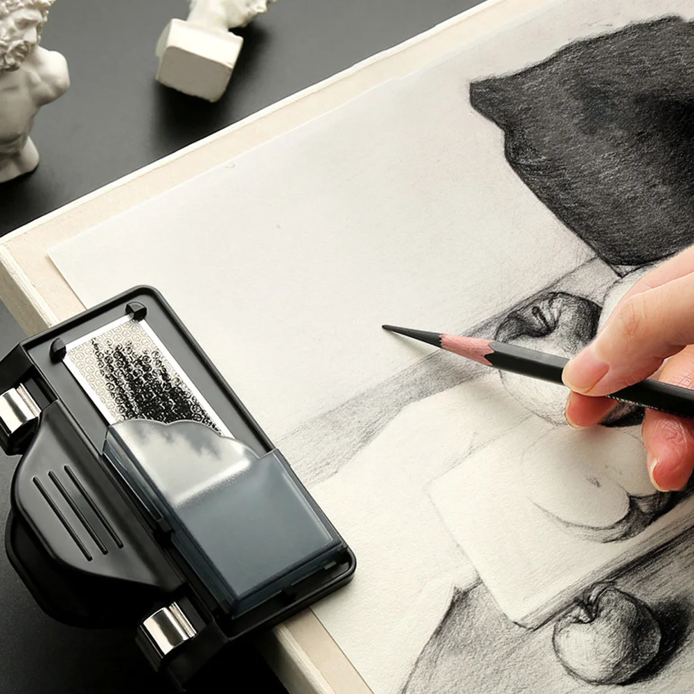 Sketch Pencil Sharpener Drawing Board Clip Charcoal Pencil Sharpener Grinding Tool DIY Art Supplies School Stationery