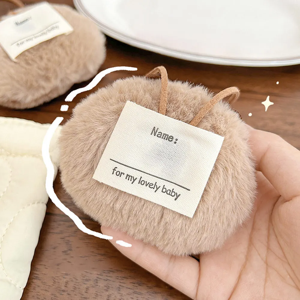 

New PP Cotton Capybara Backpack Decor Mini Round Capybara Pendant Kawaii Soft Anime Keychain