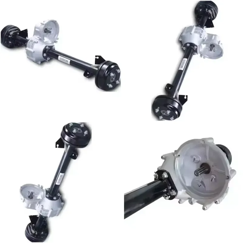 48V 3.7kw Electric Vehicle DC Motor 10 Gear Rear Axle Conversion Kit with for XP-2067-S Motor