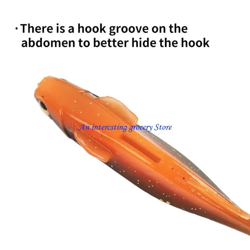 

652D 10.1cm 10.2g Swim Baits for Saltwater T Tail Baits Soft Fishing Lures