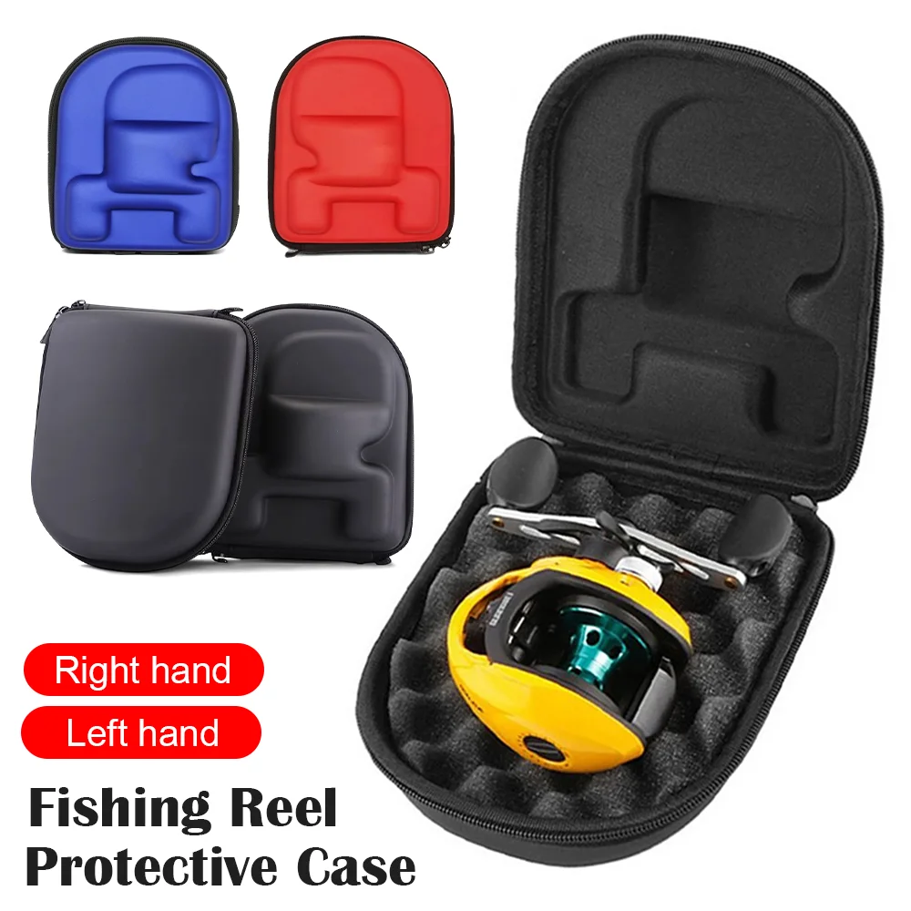 

Fishing Reel Bag EVA Hard Protective Case Shockproof Waterproof Outdoor Wheel Cover Tackle Storage Tools Organizer Accessories