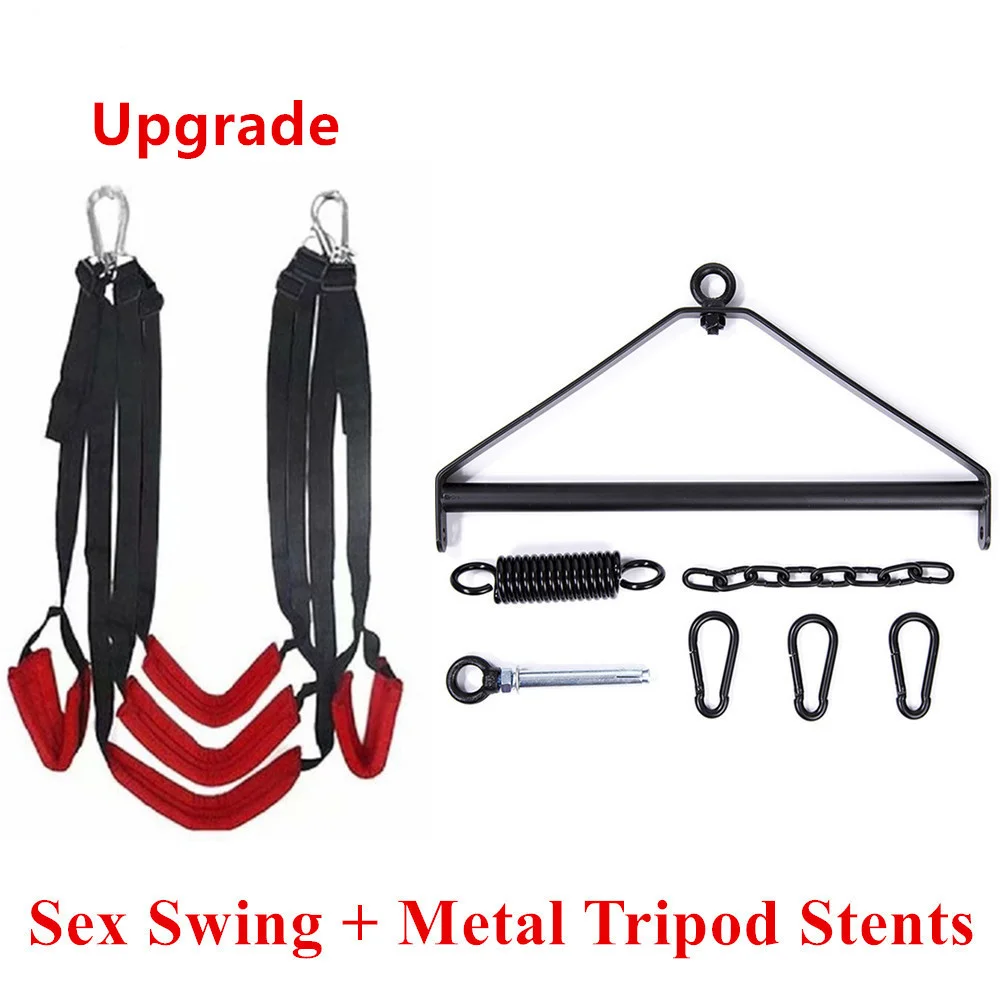 Sex Toys for Couples Erotic Product Sex Swing Soft Sex Furniture BDSM Fetish Bondage Love Adult Games Chairs Hanging Door Swings