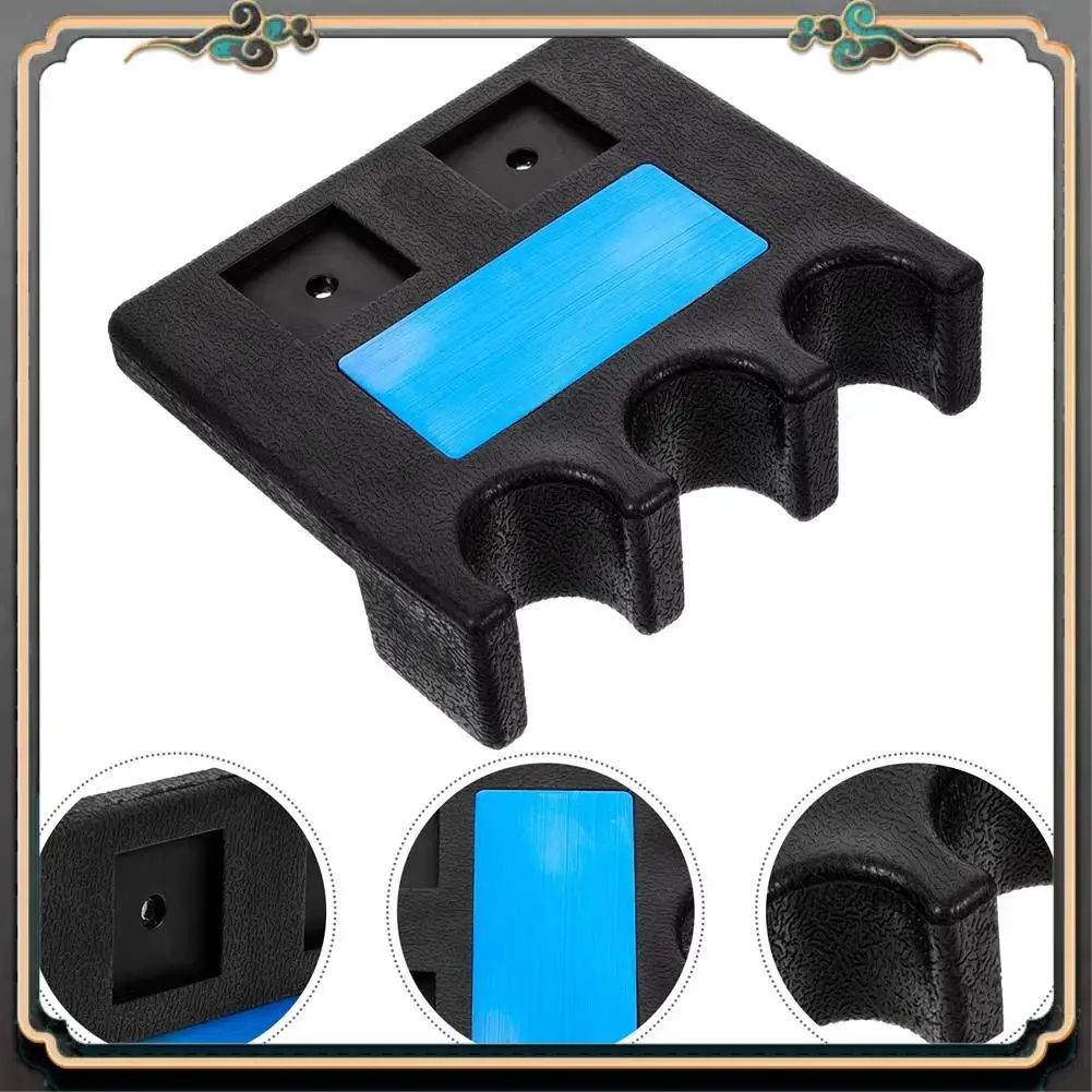

B11A-Scott-Edward Billiard Cue Holder Billiard Table Accessories Billiard Cue Rack Cue Stick Holder With 2 Cue Chalk Cubes