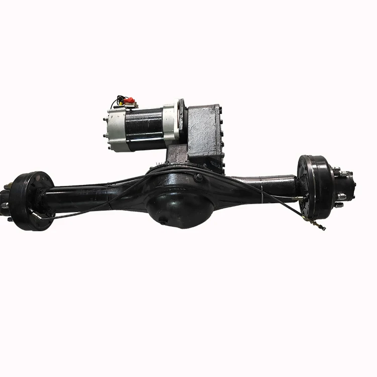 Electric Tricycle Ac Motor 60V 72V 96V 7.5kw Heavy Duty Rear Axle Accelerator Electric Car Rear Axle