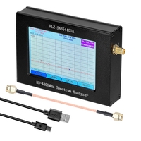 AT35 PLZ-SA35-4400-A1 Spectrum Network Analyzer Signal-Source Tracking-Source 35-4400Mhz Amplitude Bandwidth Frequency LCD