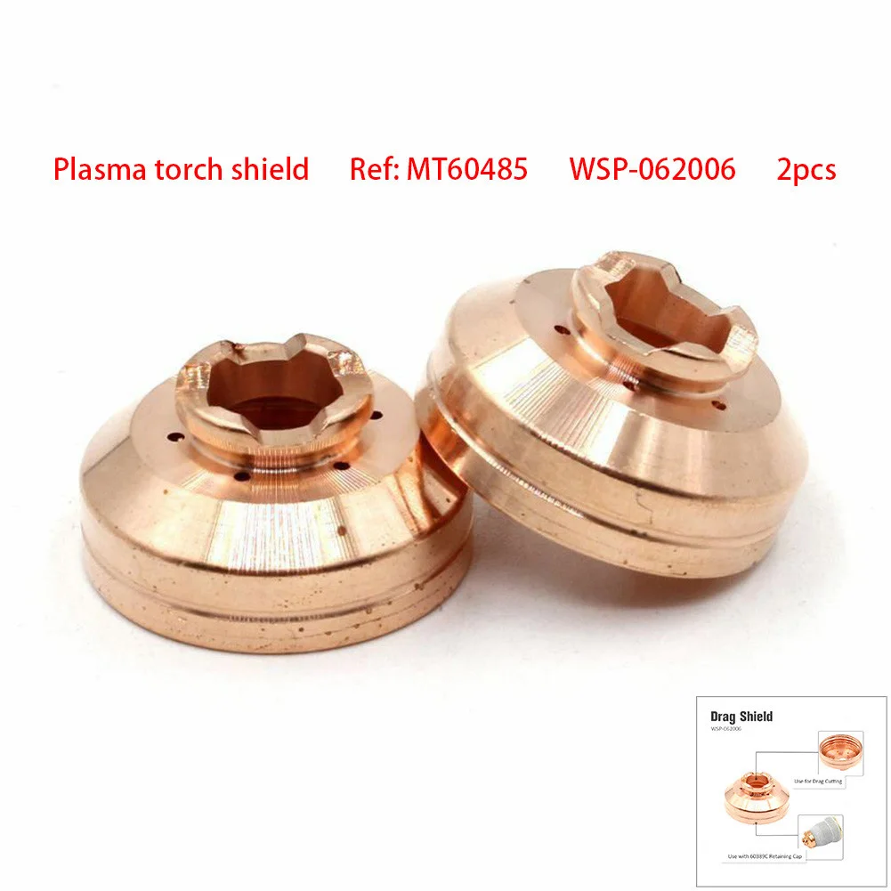 Imagem -06 - Ferramenta de Solda com Shield Cup Hand Plasma Cutter Torch ws Torch Blindagem Mt60485 Wsp062006 Pcs Pt60 Pt60 Pt40