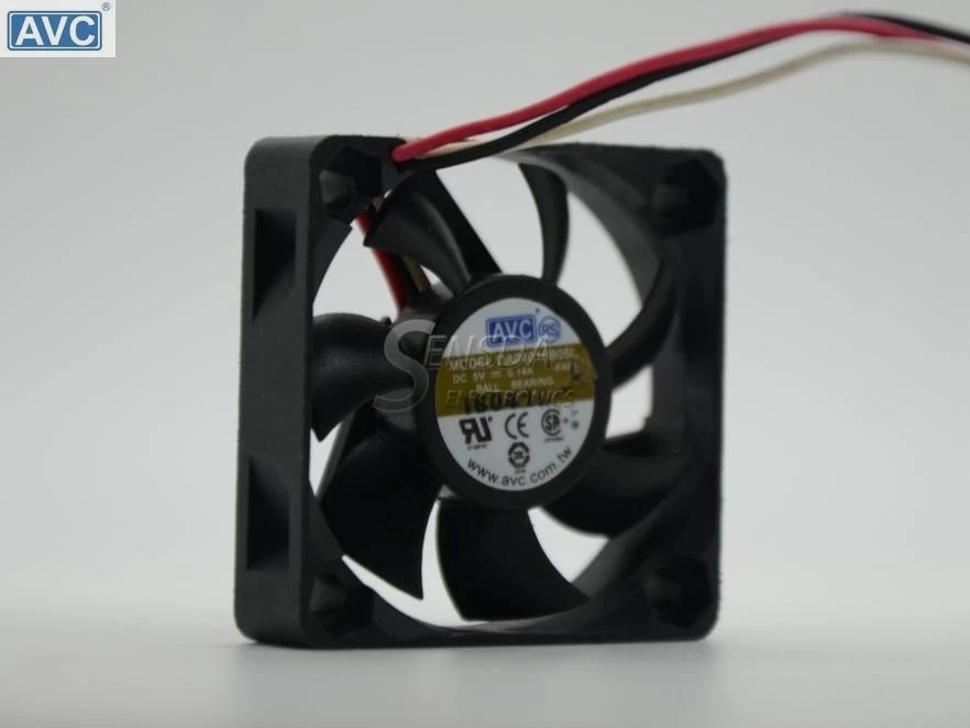 Original For AVC DA04010B05L 4CM 40mm 4010 5V 0.14A Cooling fan Three-wire Quality Assurance