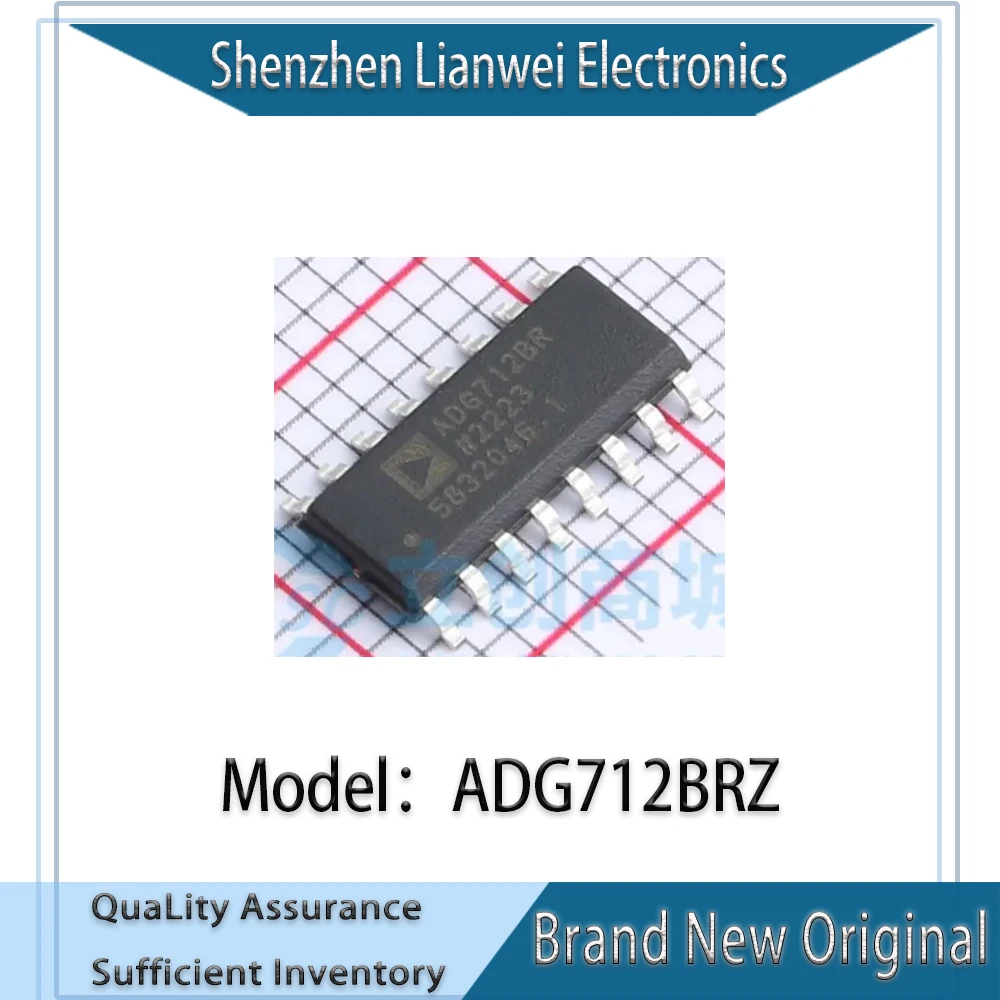 

100% New Original ADG712BRZ ADG712BR IC Chipset SOP-16