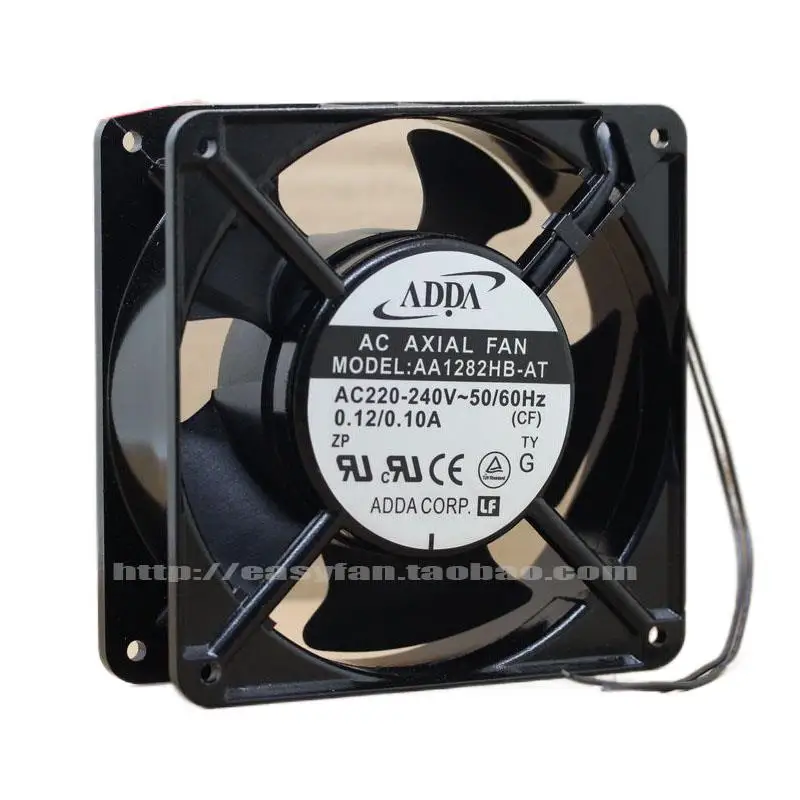 

ADDA AA1282HB-AT AA1282HB-AW AC220V AC Cabinet Fan 120x120x38mm Cooling Fan Cooler