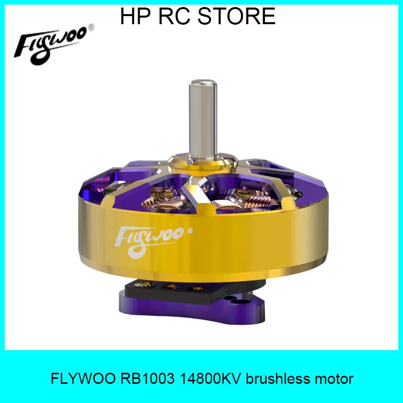 

Flywoo RB1003 14800KV Brushless Motor - High-Efficiency, Stable Control for Whoop/Toothpick Drones