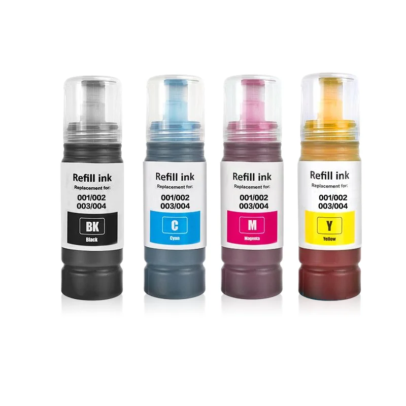 For Epson 001 002 003 004 Universal Dye ink For Epson L4150/L4160/L6170 L3251 L3256 L3258 L3558 L1110 L3101 L3110 printer ink