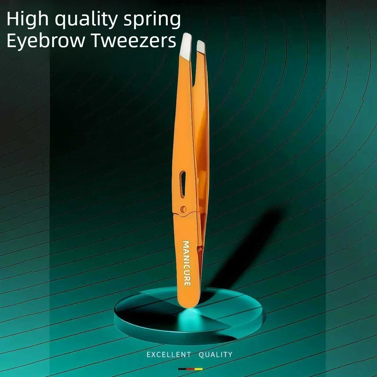 스테인리스 스틸 눈썹 족집게 속이 빈 컬러 족집게 다용도 사선 족집게 수염 제거 눈썹 클립