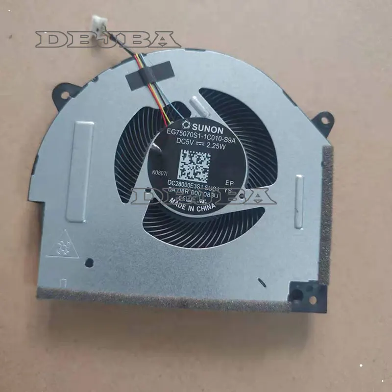 

CPU Cooling Fan For Lenovo LEGION 2019 Y7000 Y540 GTX1660Ti EG75070S1-1C010-S9A