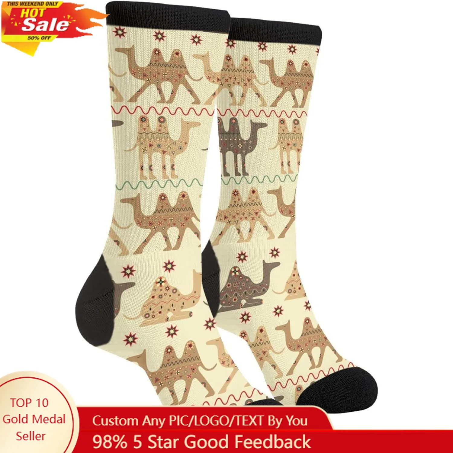 Calcetines casuales divertidos y novedosos para hombres y mujeres