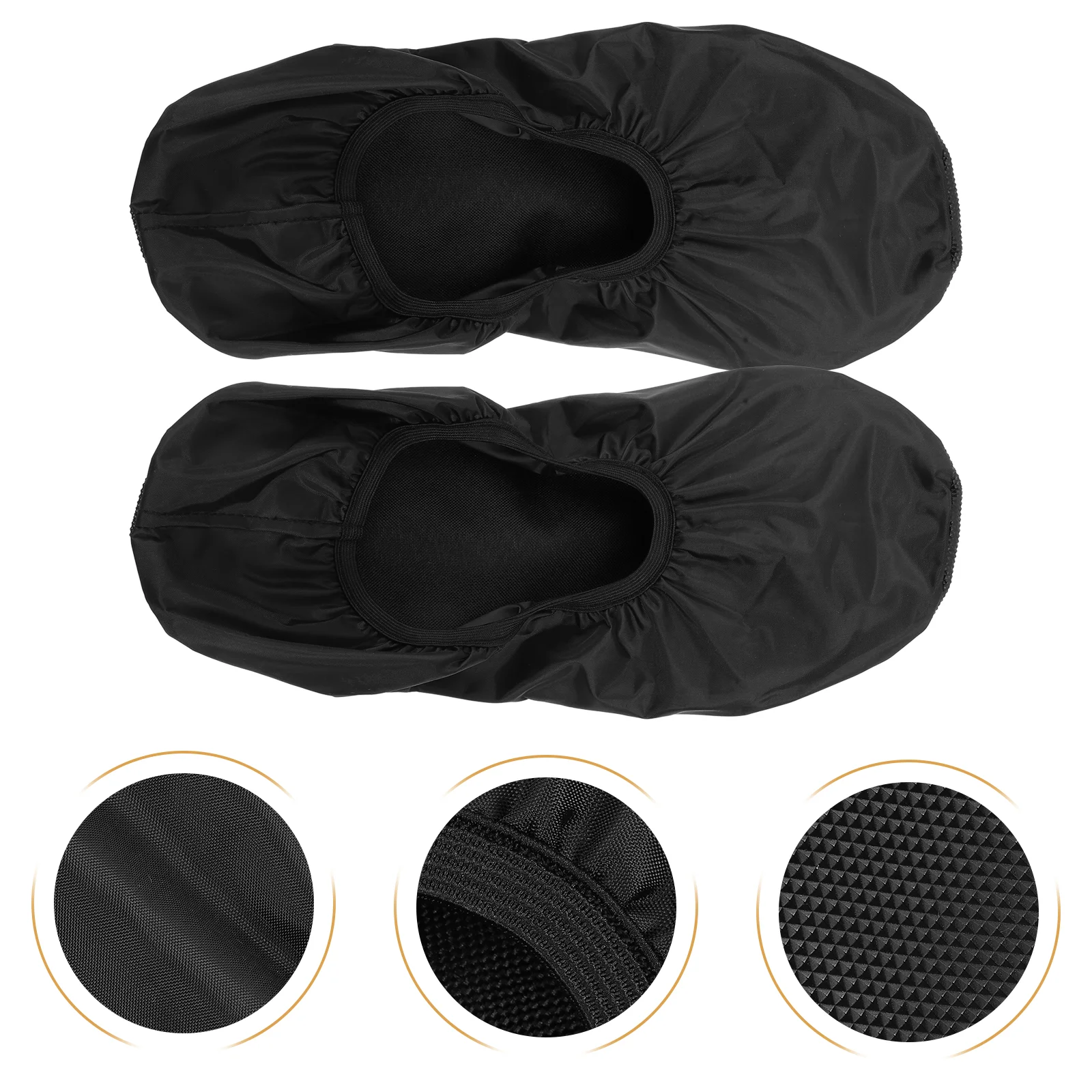 2 Pcs Water Proof Bowling Shoe Covers Fitness Shoes Sports Protector ‎Polyester Rain