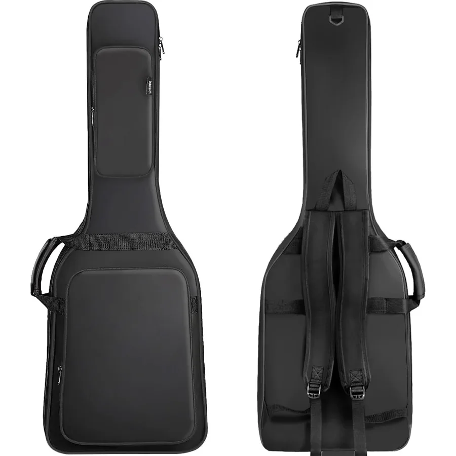 

39 inch Electric Guitar Bag Equipped with a protective neck pillow Electric Guitar Gig Bag 0.35in Padding Dual Adjustable Shoul