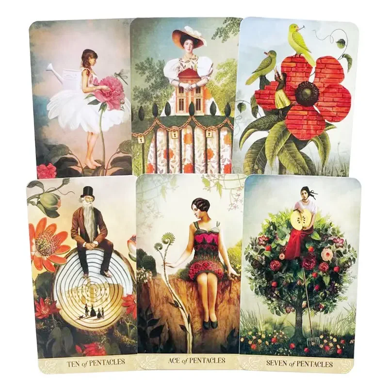 1pcs Tarot of My Stical Moments Tarot Deck Cards Games High Quality English Family Party Board Game Divination Fate Tarot Cards