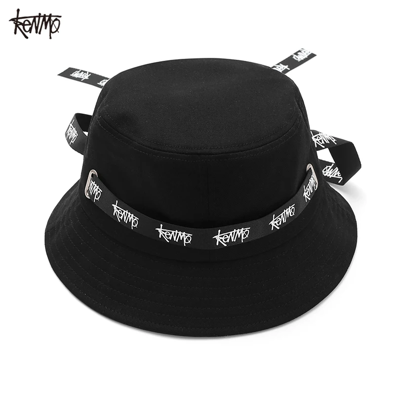 

KENMO/летняя новая уличная хип-хоп крутая прохладная кепка-стример, мужская рыбацкая шляпа, солнцезащитная женская шляпа-ведро