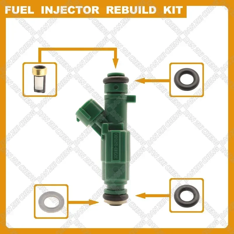 

Fuel Injectors Seals O-Ring Repair For Hyundai Sonata Kia Optima Rondo Magentis 2.4L 35310-25200