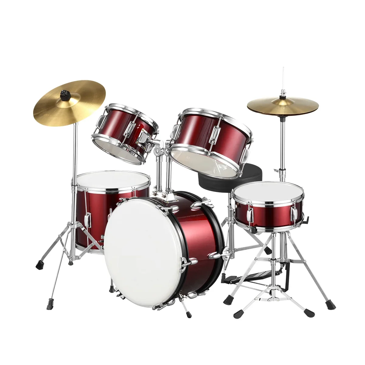 Cheapest Drum Set Acoustic Percussion Instrument drum kits sets for kids