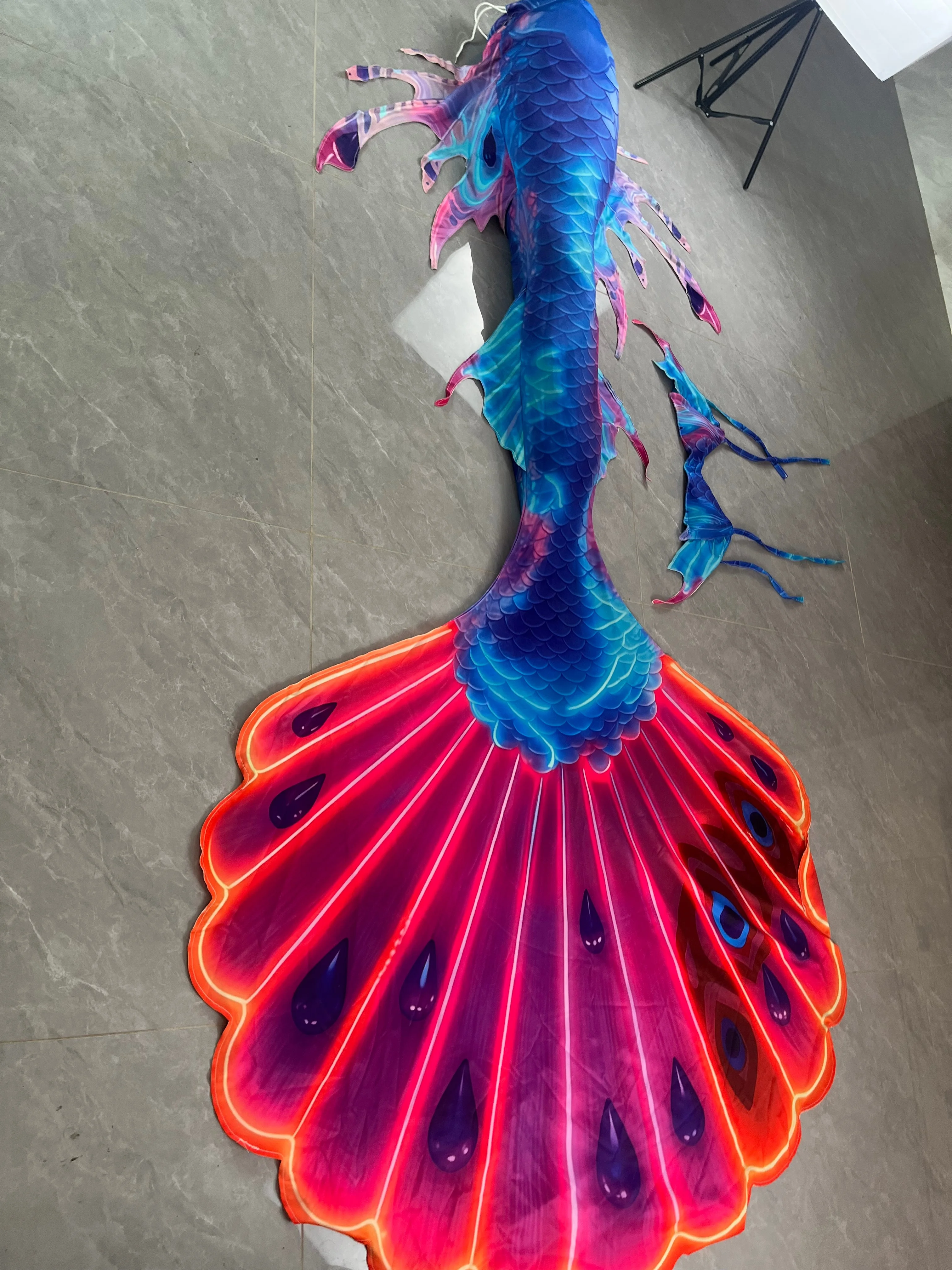 

New European And American Adult Mermaid Big Fish Tail, High-Quality Mermaid Tail For Seaside Travel