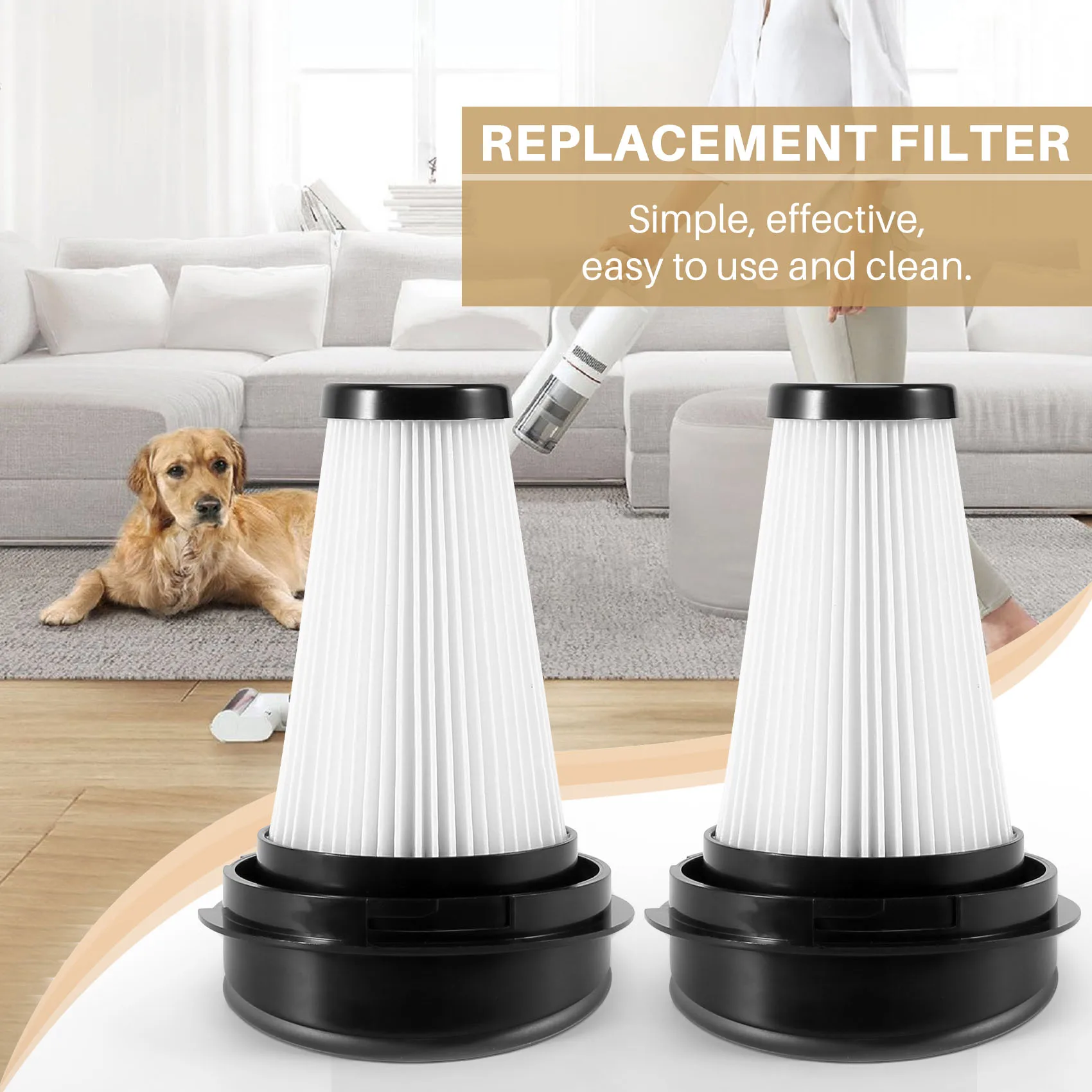 4pcs Vacuum cleaner for Rowenta ZR005202 Filter for Rowenta RH72 X-Pert Easy 160 cleanable filter replacement#ABGP