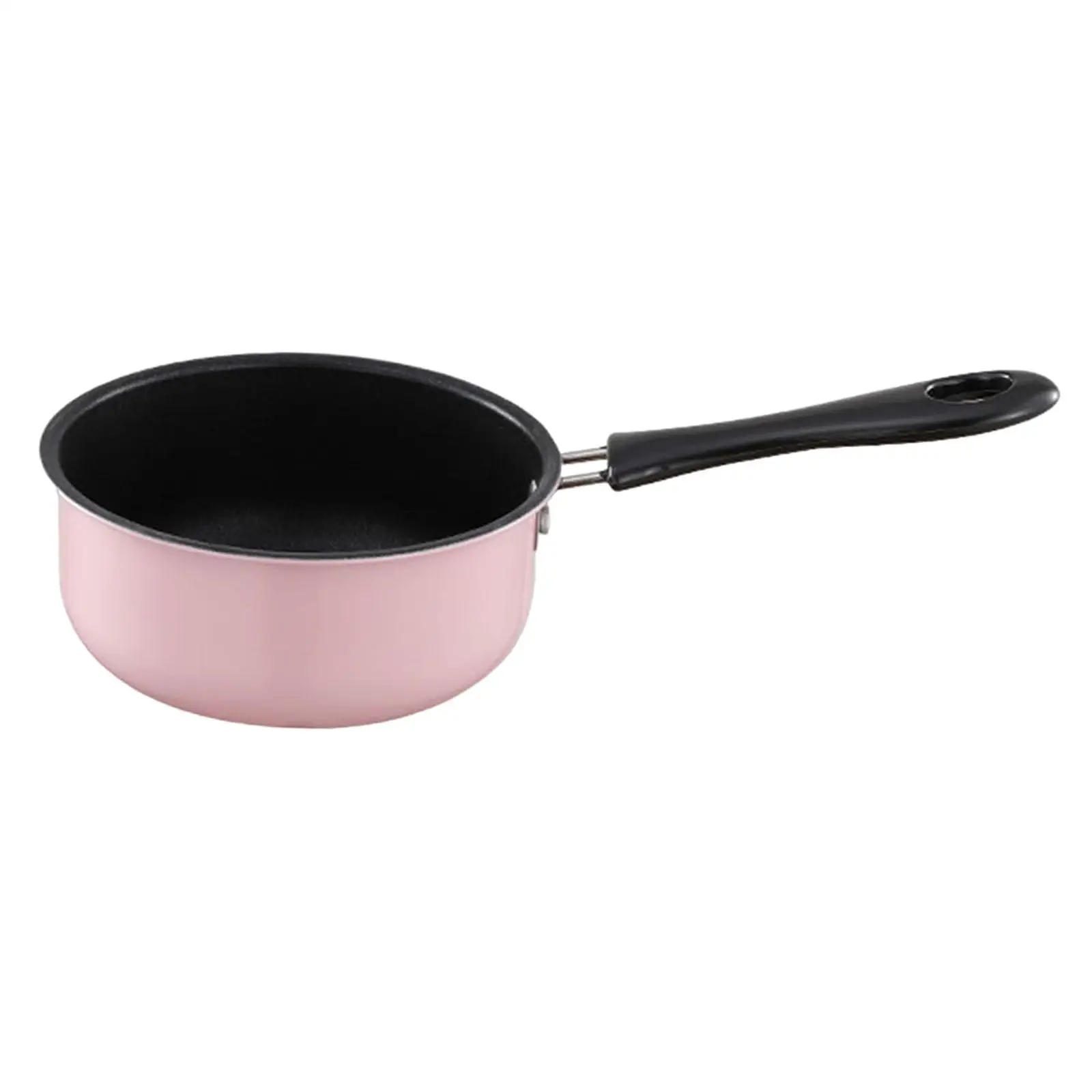 Stainless Steel Milk Pan Butter Warmer Mini Soup Pot for Top Camping