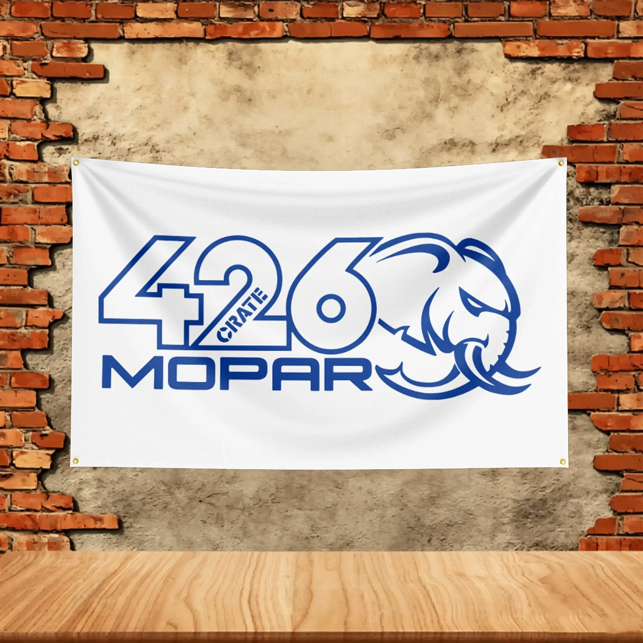 Car Parts Flag 3x5ft for Mopar Fans Banner Custom any Image Garage Bedroom Living Room Dorm Wall Hanging Decor Tapestry