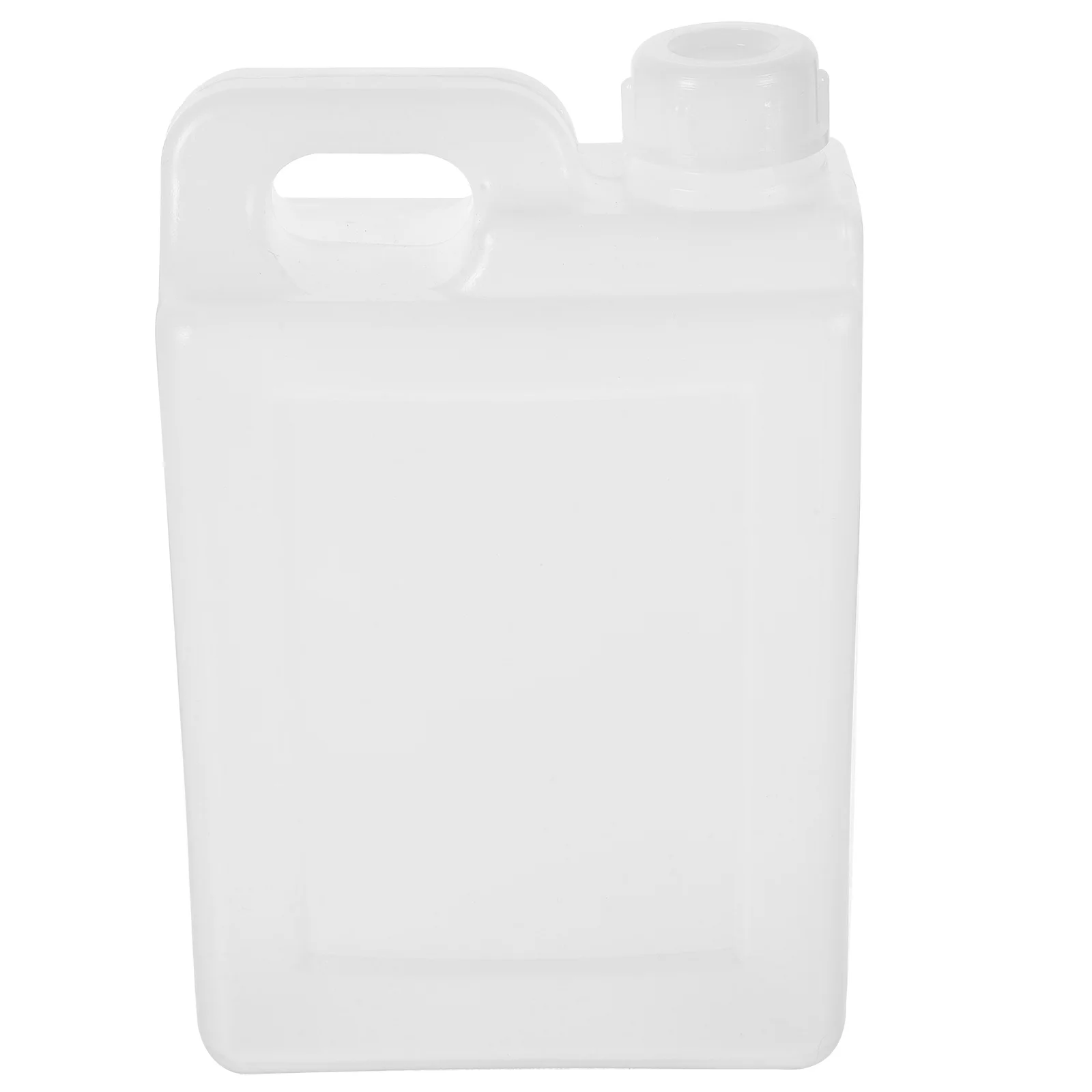 1L Plastic Flat Bottle Leak Proof Liquid Container with Wide Mouth for Easy Filling Transport Stable Reusable Bottle for Oil view 3