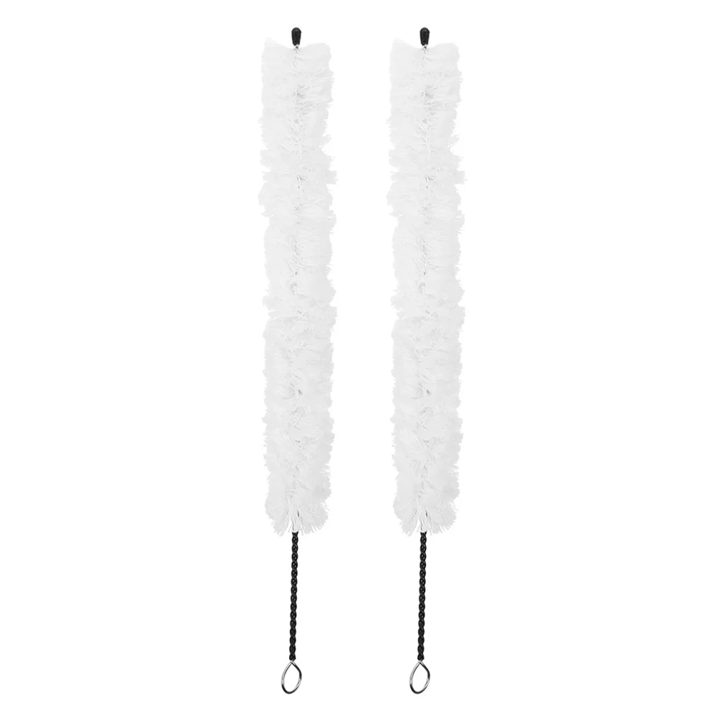 2 قطعة أداة تنظيف لفلوت الساكسفون ، فرشاة خط أنابيب الآلات الموسيقية ، منظف أداة الرياح ، فرشاة توفير وسادة ألتو ساكس ،