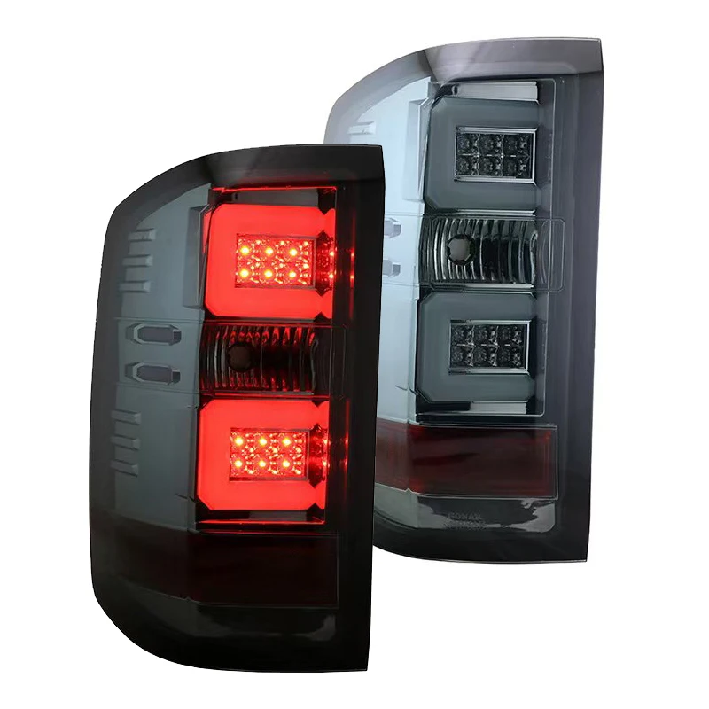 

For Chevrolet Silverado Luminous Tail Light 2014-2018 Silverado Upgrade New High Quality Full Emitting Diode Modified Tail Light