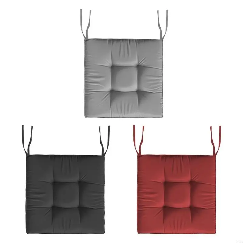 

R66A 45x45cm Thickened Chair Cushions Breathable Polyester Pad NonSlip Indoor Outdoor Use for Patioes Sofa Tatamis Mats