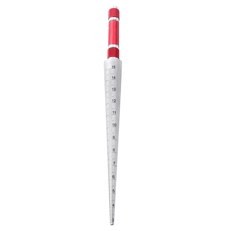 3-15mm Taper Conical Feeler Gauge Depth Ruler Hole Gap Measuring Tool for Welding Inspection