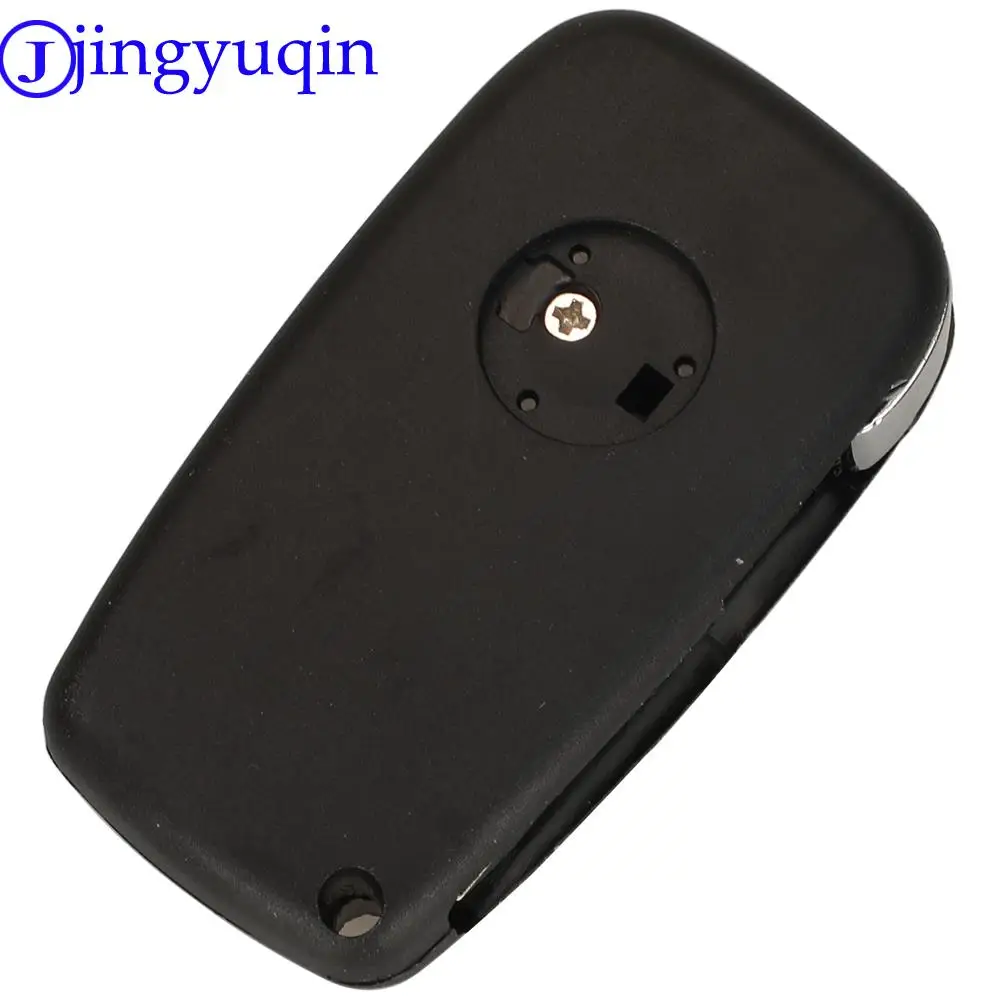 jingyuqin Remote Folding Car Cover Key Shell Case For Fiat Iveco Daily (2006 - 2011) GT10 Blade Keyless Fob 2/3Buttons