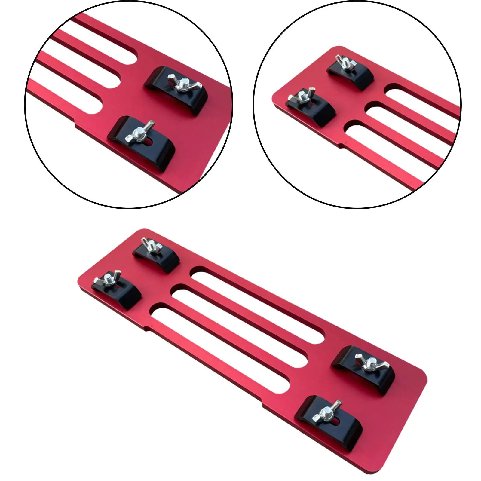 قاعدة آلة القطع، لوحة سفلية للسكك الحديدية، أداء مستقر، ملحقات النجارة الفعالة لاستبدال الأعمال الخشبية #5