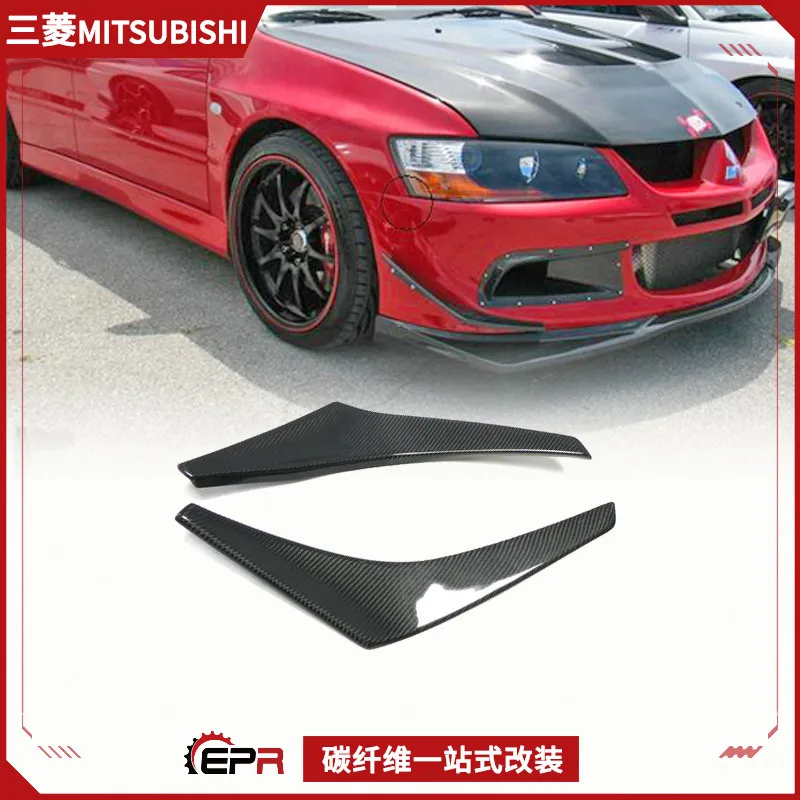 Evolution for  Evo8 Retrofit Varis Carbon Fiber Front Bar Air Blade, Spoiler Air Blade