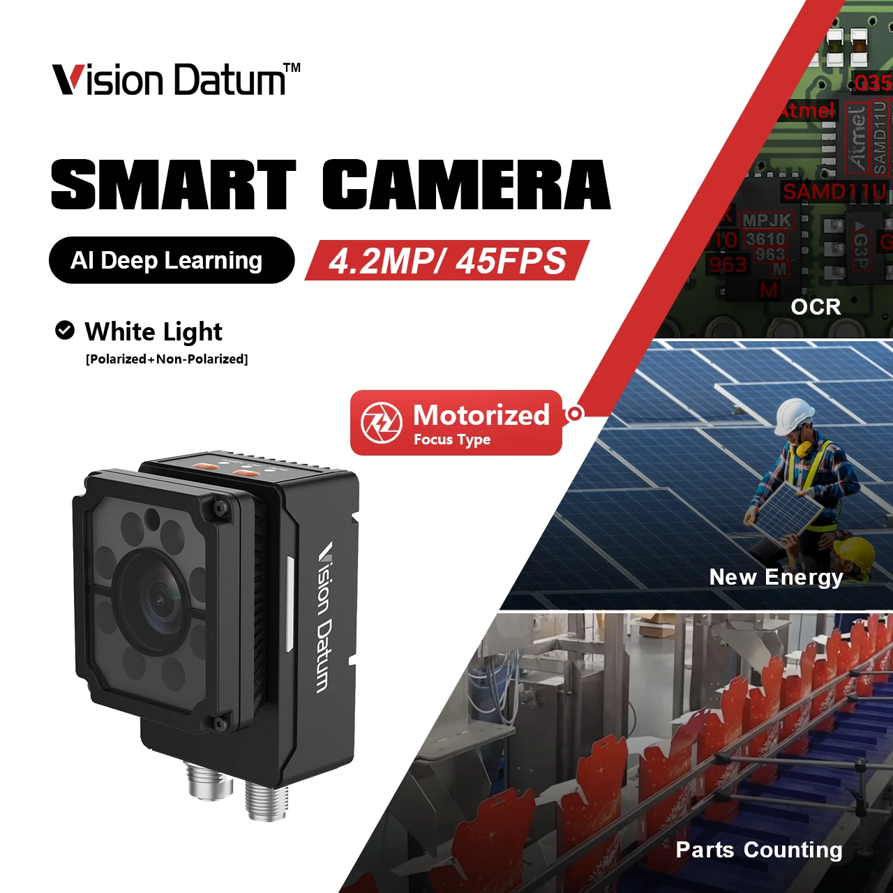 Лидер продаж, интеллектуальная 704x540, 60 кадров в секунду, высокоточная глобальная интеллектуальная камера Hikrobot Insight SC1000 OCR для решения машинного зрения