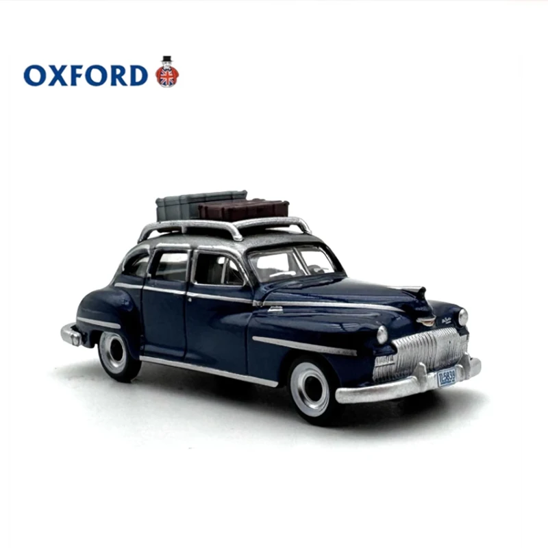 Diecast 1:87 Scale Alloy OXFORD The DeSoto Station Wagon Retro Car Model Finished Product Simulation Static Model Gift Display