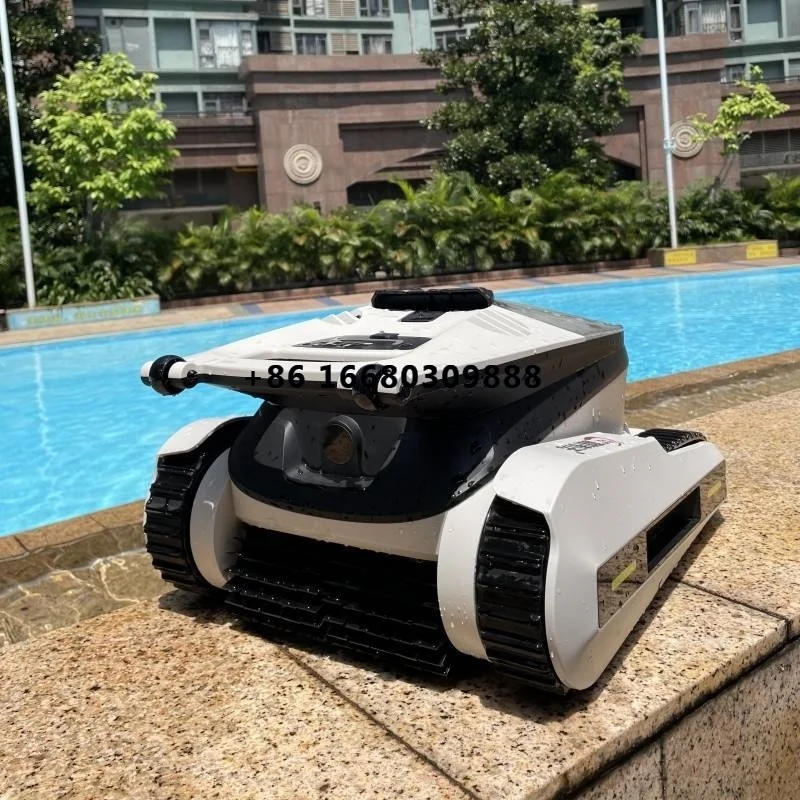 

Intelligent Wireless Dirt Suction Robot for Swimming Pool and Fish Pond Automatic Cleaning Equipment