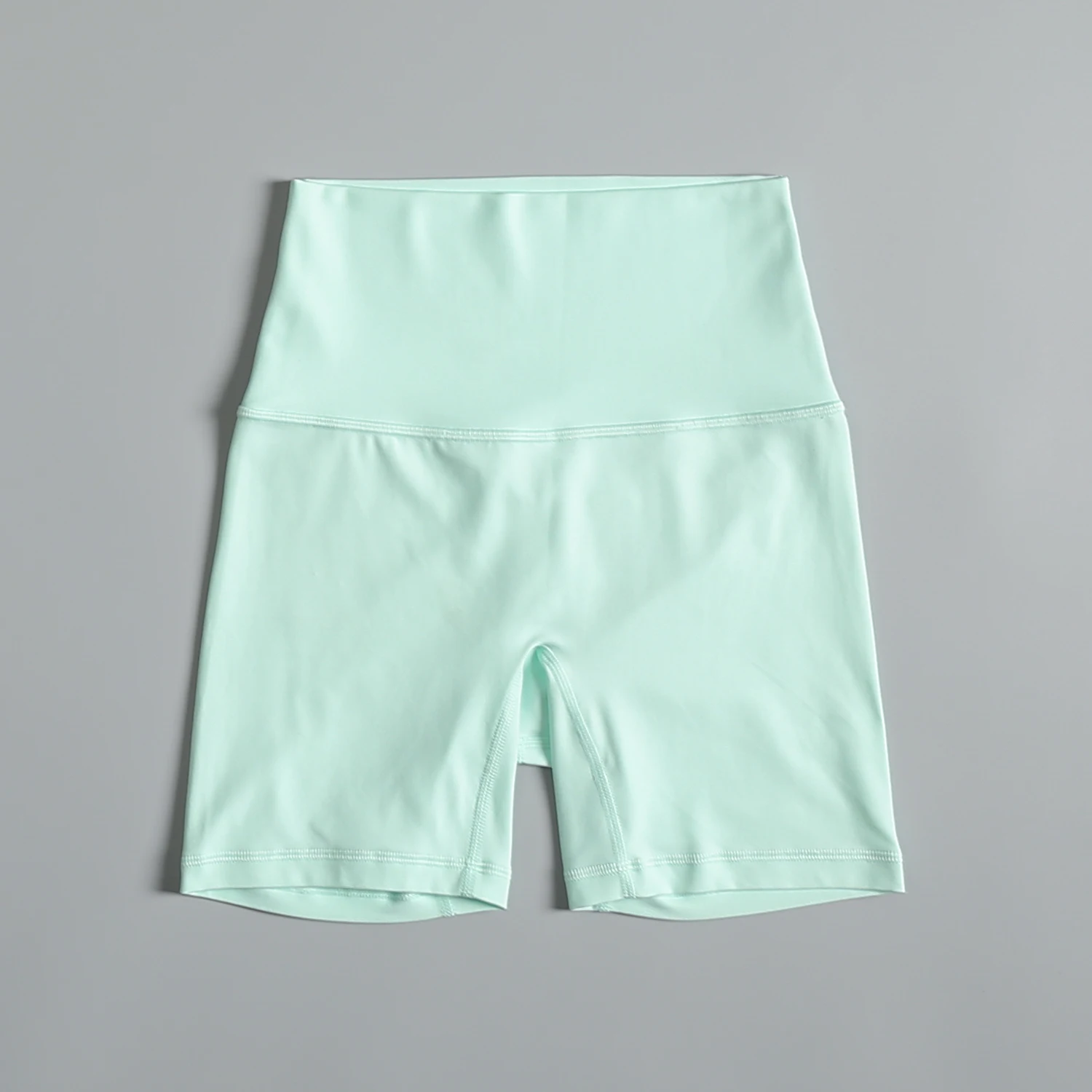 High Waist Quick Dry Yoga Sports Shorts Women's Summer Gym Exercise Morning Run Three-quarter Length Tight Fit Running Pants