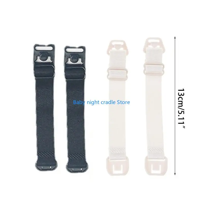 J2FF Reggiseno per allattamento con cinturino regolabile Reggiseno per allattamento Fibbie estese Accessori per reggiseno 2