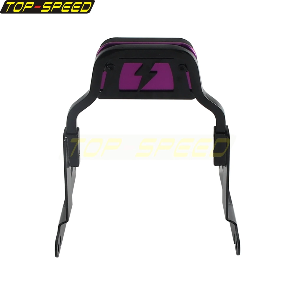Club Style Backrest Motorcycle Passenger Backrest For Dyna Switchback FLD Wide Glide FXDWG Super Glide CVO FXDSE Low Rider FXDL view 4