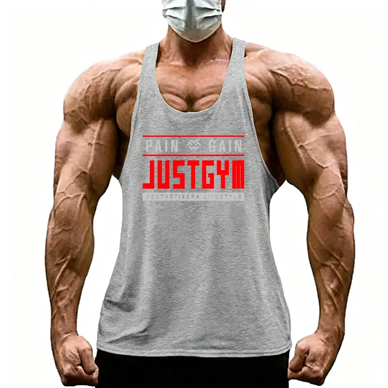 Mens Quick Dry Running Vests Moisture Wicking Sleeveless Gym Tank Top Stringer For Athletic Bodybuilding Muscle Training Gear