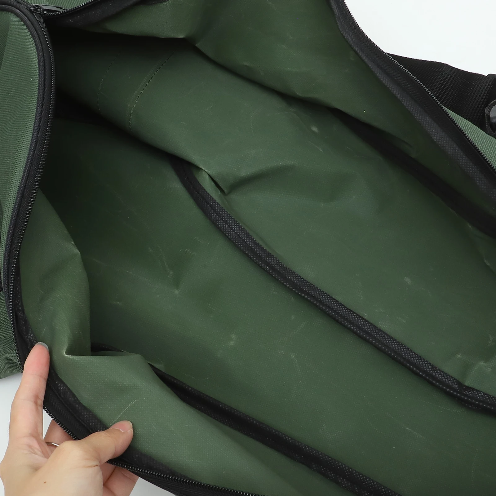 

Chainsaw Bag Capacity Canvas Electric Saw Case Portable H Chainsaw Protection Bag held Military Green Storage Pouch Outdoor
