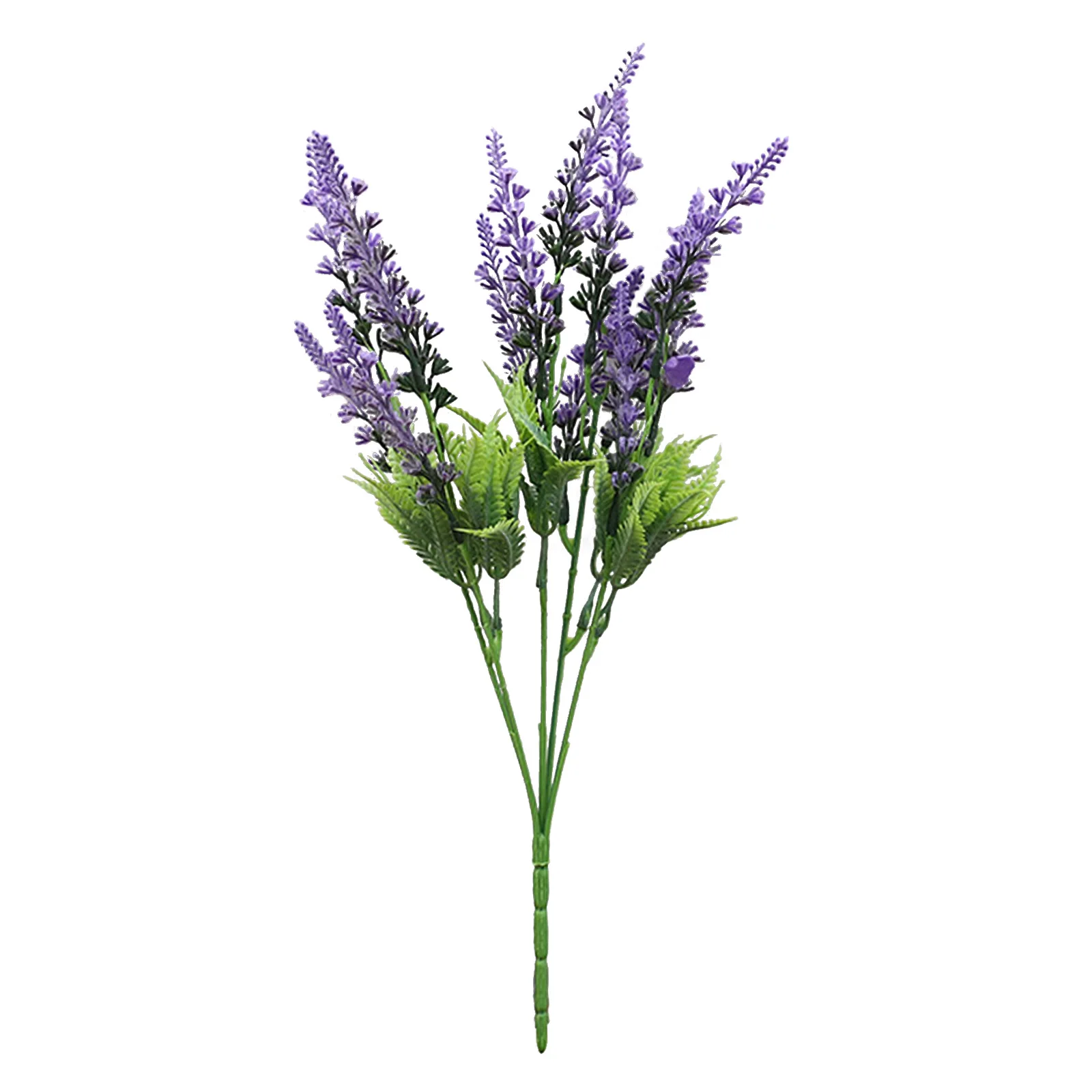 Artificial Lavender Purple Flowers Branch Elegant Plants Bouquets Fake Garden Outdoor Party Wedding Window Home Decor