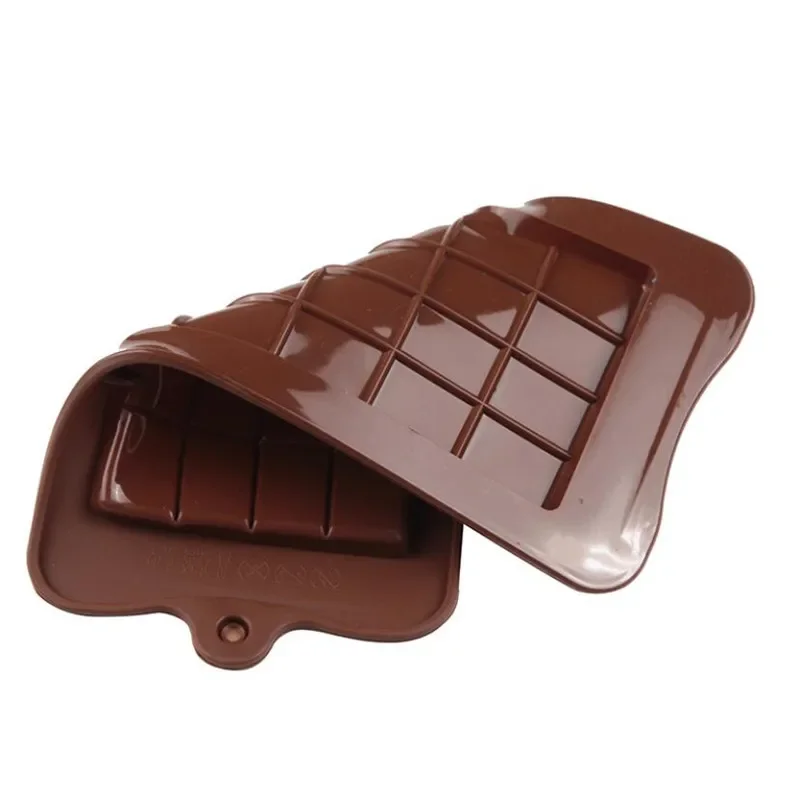 24Cavity Silicone Chocolate Molds Cake Bakeware Kitchen Baking Tools Candy Maker Sugar Mould Bar Block Ice Tray Cake Accessories