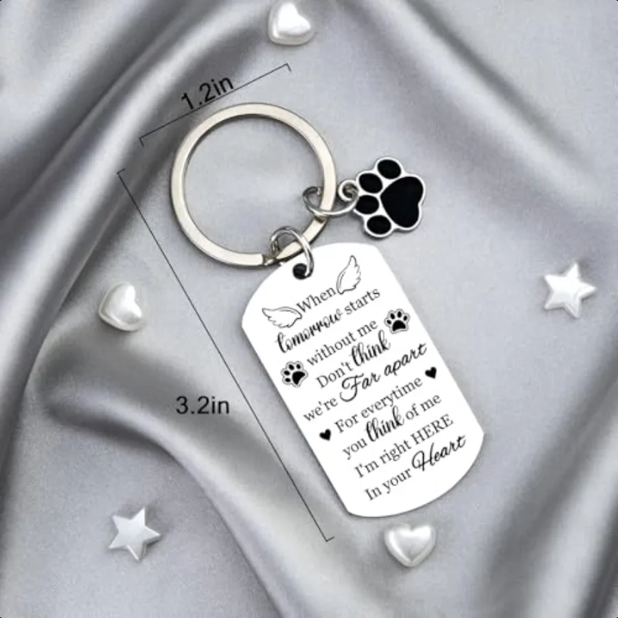 هدايا تذكارية للكلاب لفقدان الكلاب، هدايا تذكارية للحيوانات الأليفة للكلاب، سلسلة مفاتيح التعاطف للكلاب والقطط، إعادة الفطائر #2