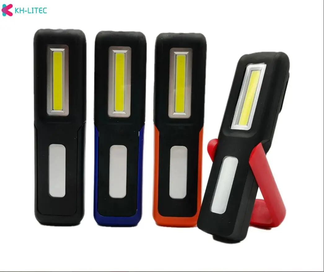 Linterna LED COB + XPE de 3W para exteriores, lámpara práctica portátil recargable, luz magnética para trabajo y Camping, ahorro de energía